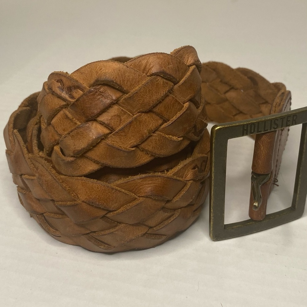 Leather Hollister Belt